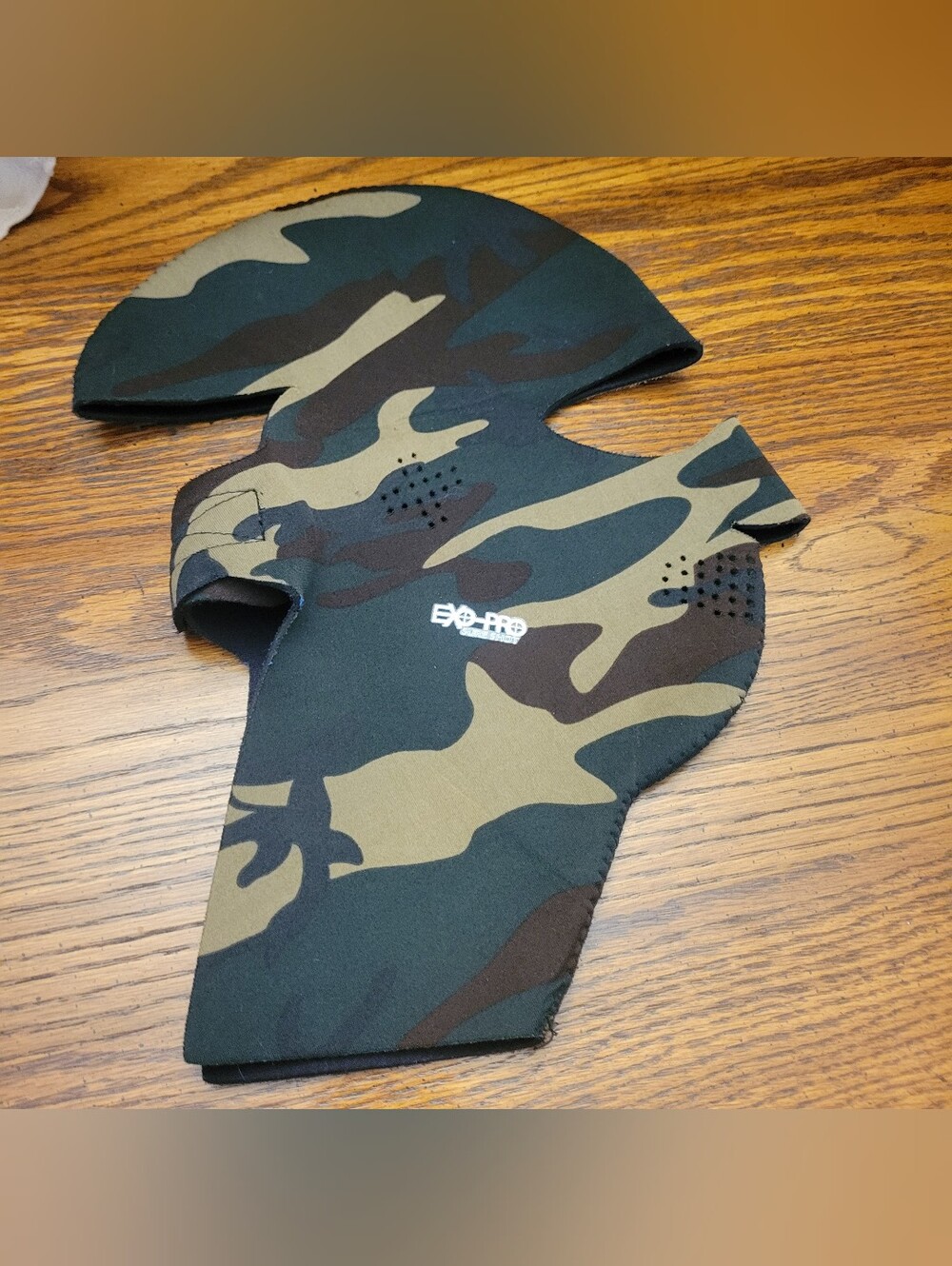 Camo Exo-Pro Ultimate Cold Gear Face Mask Size Large